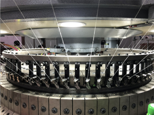 Máquina de confecção de malhas circular do reforço da elevada precisão, máquina de confecção de malhas dobro do jérsei