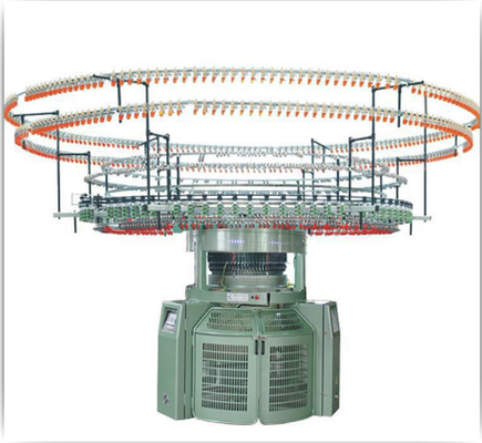 a máquina de confecção de malhas circular do auto Striper 5.5KW, 2.5T escolhe a máquina de confecção de malhas do jérsei