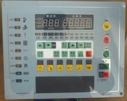 Dados automáticos fáceis da economia do painel de controle da operação para a máquina de confecção de malhas circular