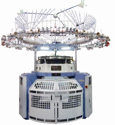 Única máquina de confecção de malhas de alta velocidade do jacquard do jérsei que faz vários testes padrões gráficos