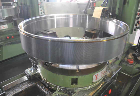 Aço de liga japonês de confecção de malhas circular do jérsei dobro do cilindro da anti poeira